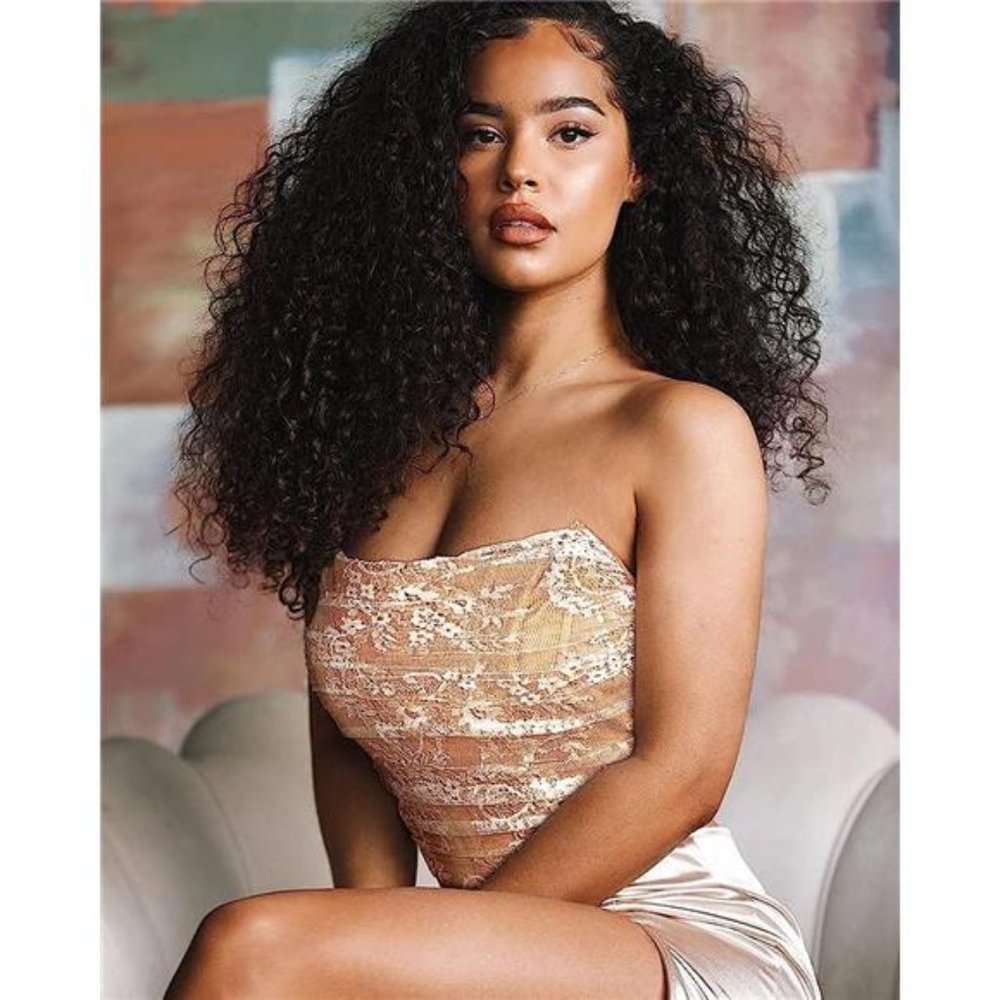 Tan White Sexy Strapless Floral Lace Bustier Corset Crop Top Backless Boned Y2K - Picture 3 of 6